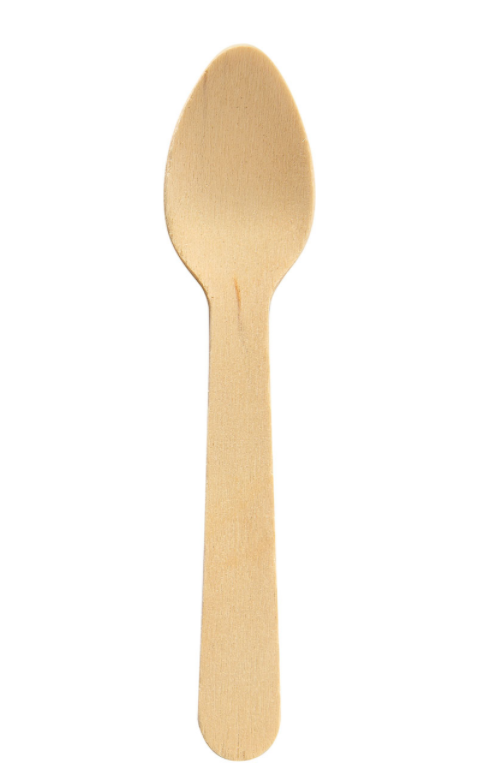 Besteck Holz Kaffeelöffel 11cm