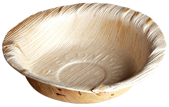 Palmblatt Dip Schälchen rund 12cm