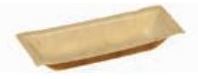 Palmblatt Schale 20x6.5cm, 3cm tief !NSV!