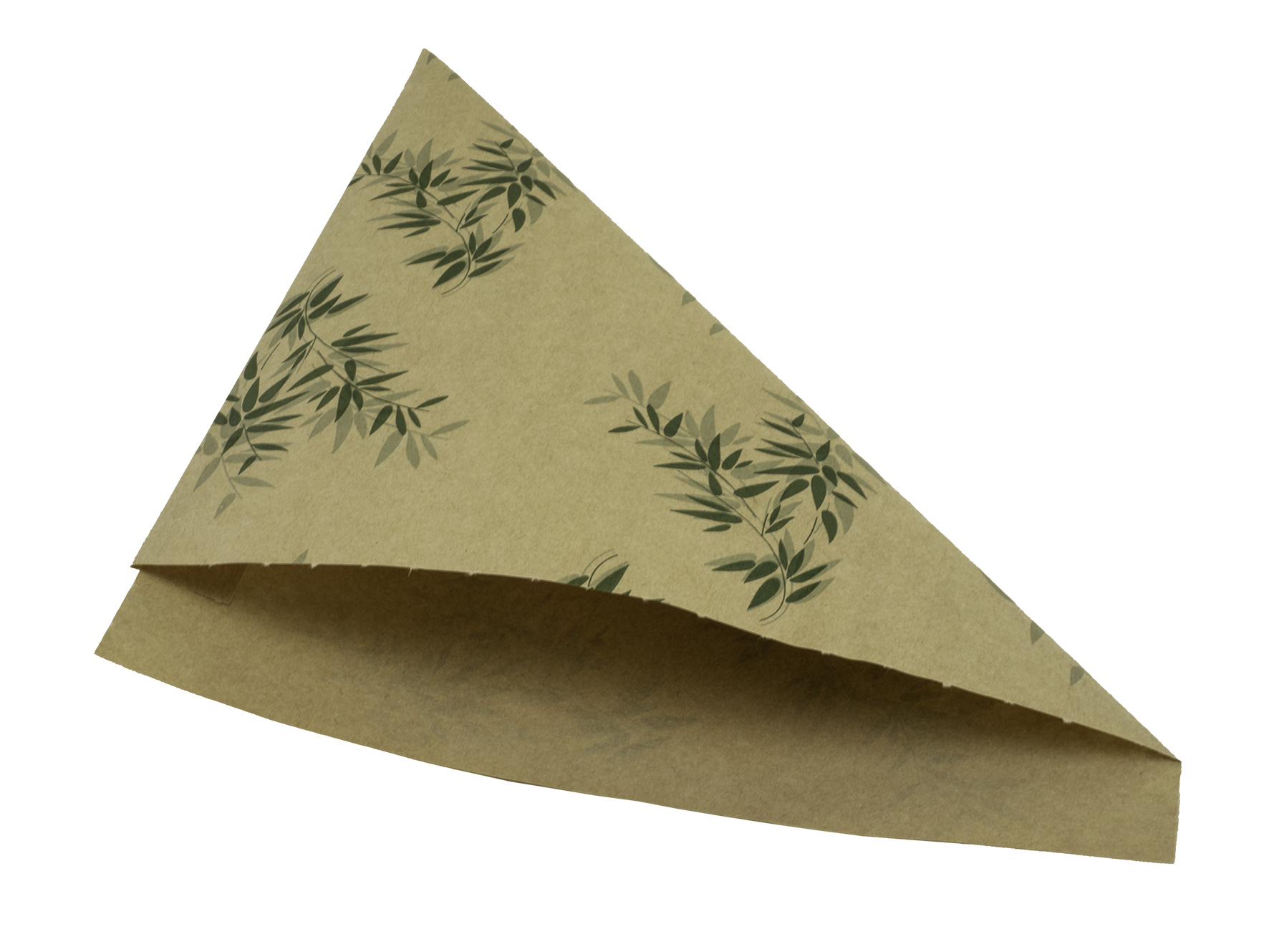 Pommes-Beutel Kraft braun "Feel Green", 295x210mm