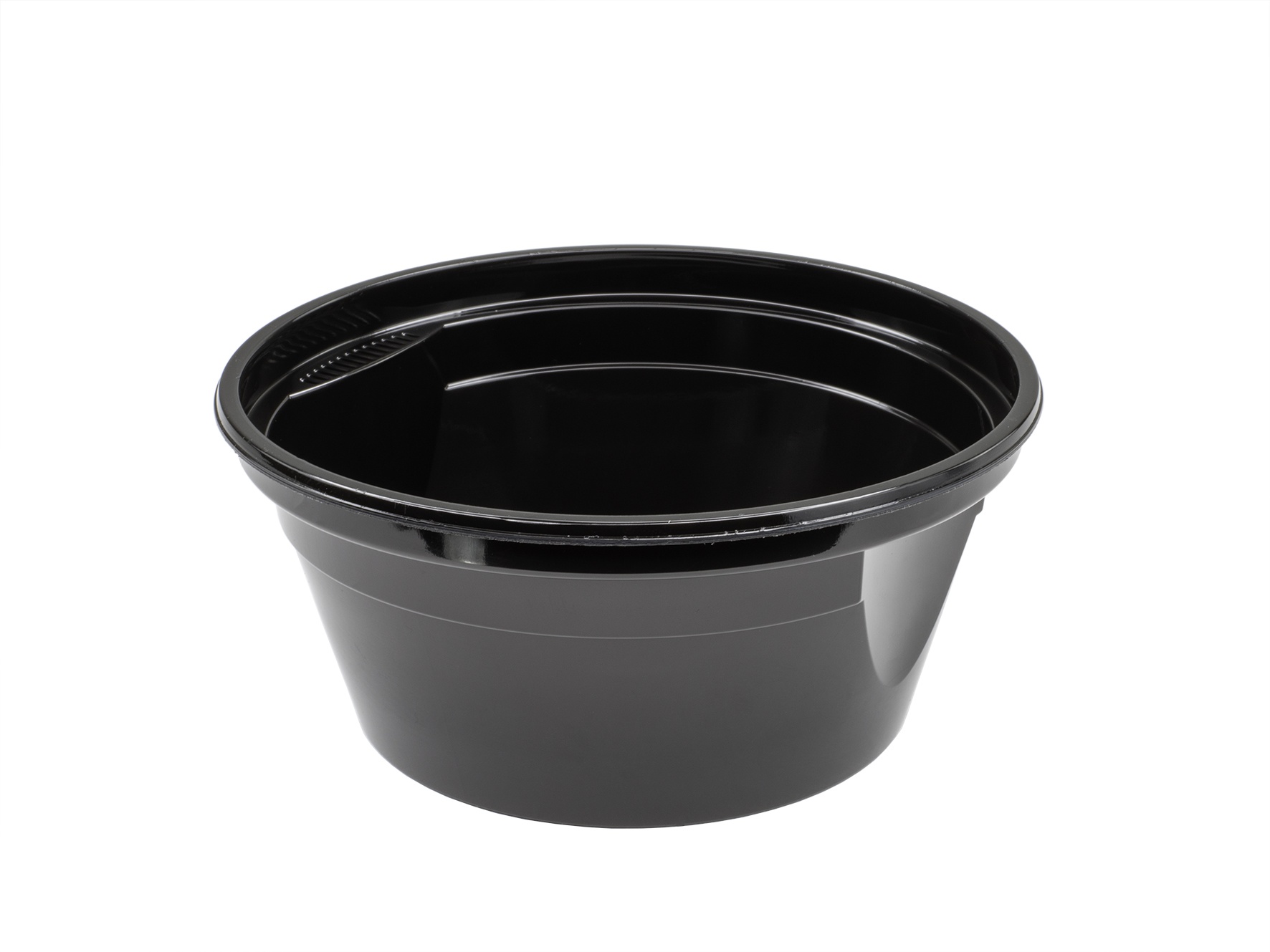 Suppenbowl "Easy Handle" 340ml, ø127mm aus PP, schwarz