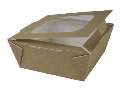 Snack-Box "Food to go" medium, 750ml, 125x125x60mm