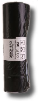 Kehrichtsack Zugband 35l "Light", PE