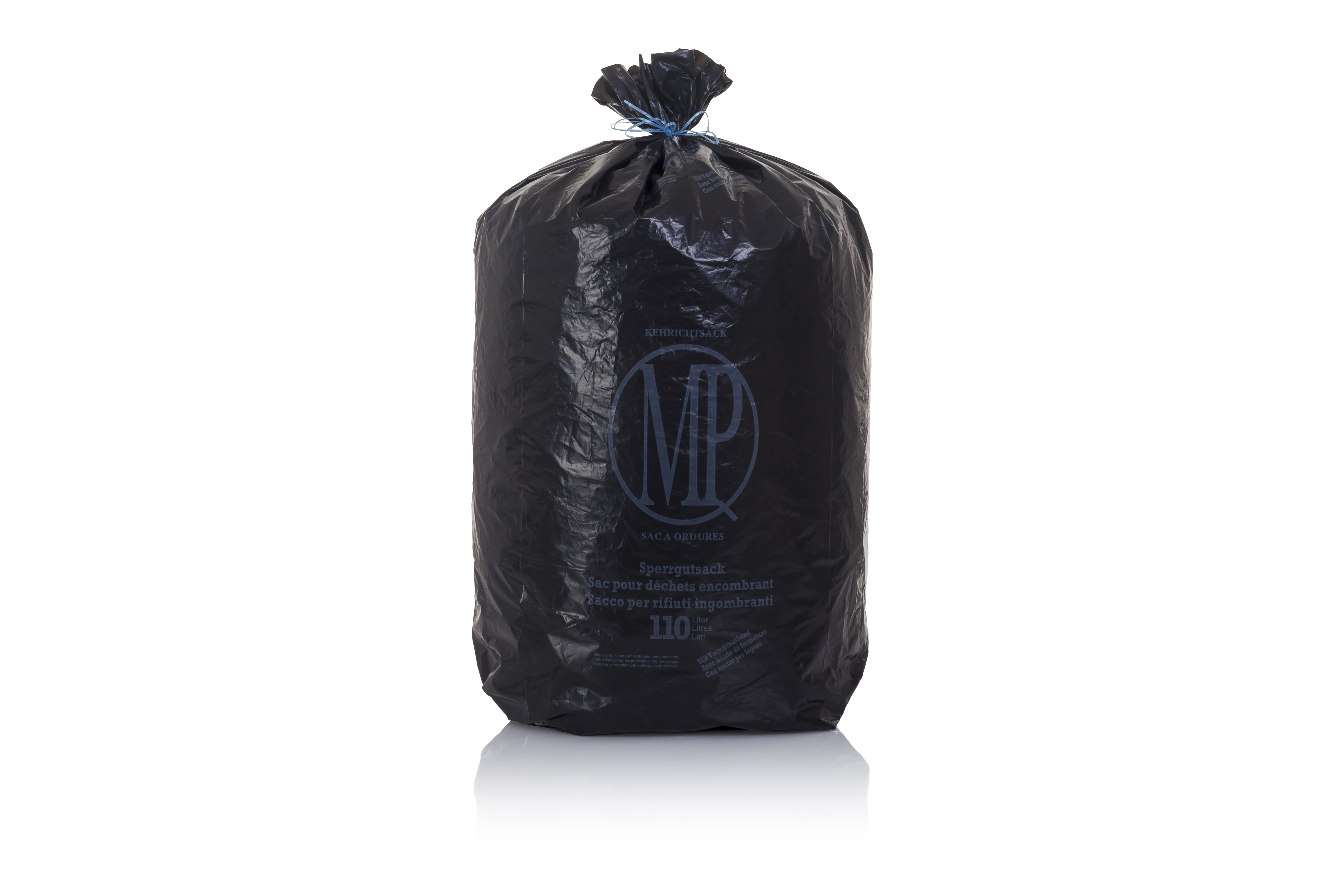Kehrichtsack 110l A-Qualität, opak schwarz, LD RA