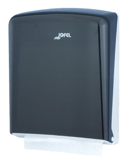 Papierhandtuchspender  Jofel Rauchglas  für C-,V-,Z- und W-Falz