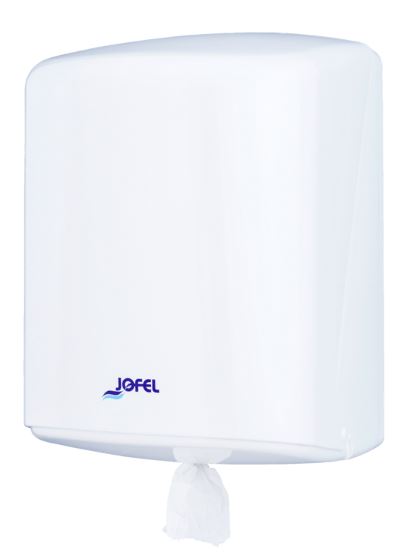 Midi-Reinigungsrollen-Dispenser Jofel, weiss