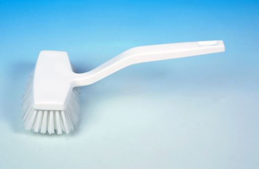 Badwannenbürste Kunststoff weiss  