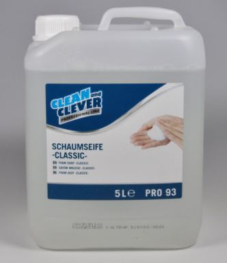 CLEAN and CLEVER Schaumseife Classic PRO 93, 5lt