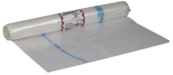 Kehrichtsäcke 110l LD-PE, transparent