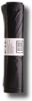 Kehrichtsack 35l A-Qualität, LDPE opak schwarz