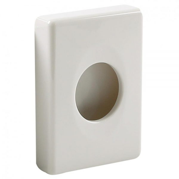 Wandhalter für Hygienebeutel weiss