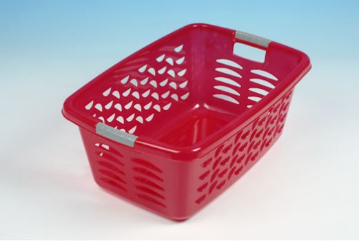 Wäschekorb Kunststoff blau/ocean blue 45lt