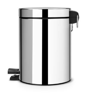 Treteimer 5lt, Brabantia newIcon Metall chrom poliert !NSV!