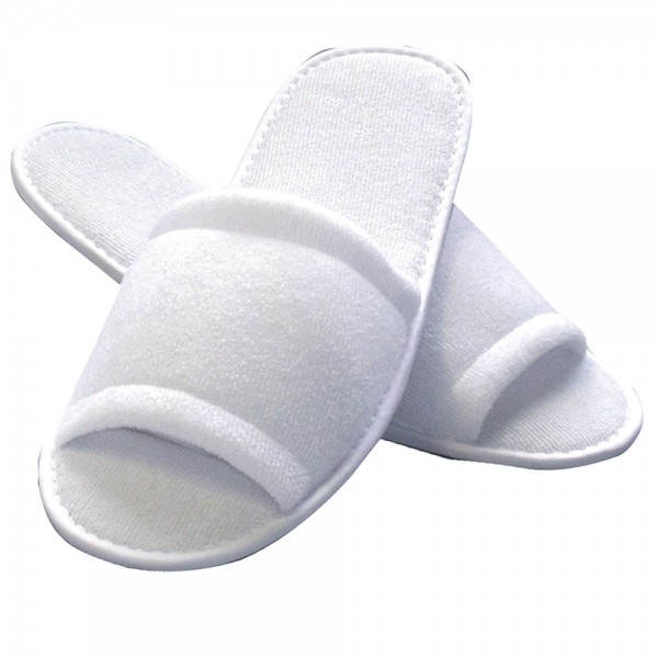 Einweg-Slipper 'Classic' offen weiss 28.5cm