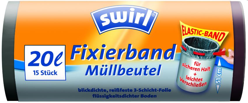 Mehrzweckbeutel 20lt, HD/LLD anthrazit !NSV!