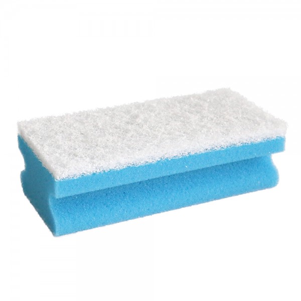 Pad-Schwämme Soft blau/weiss, 15x7x4.5cm