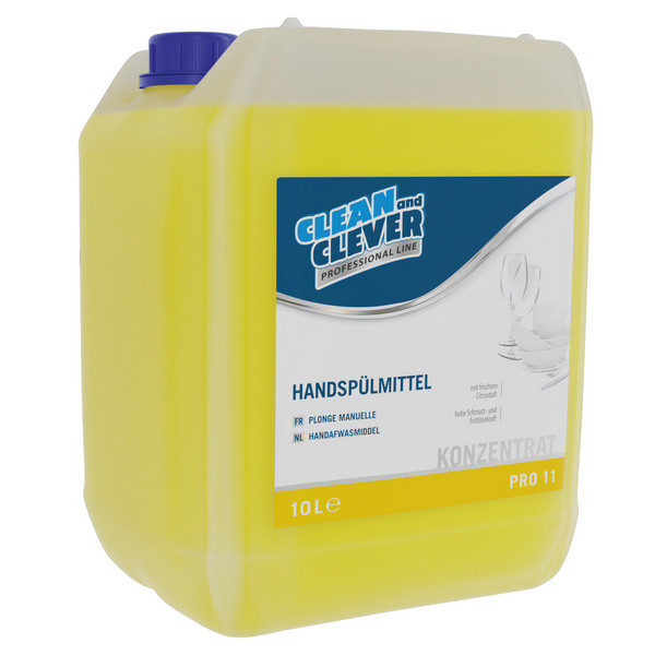 CLEAN and CLEVER Hand- Geschirrspülmittel PRO 11, 10lt