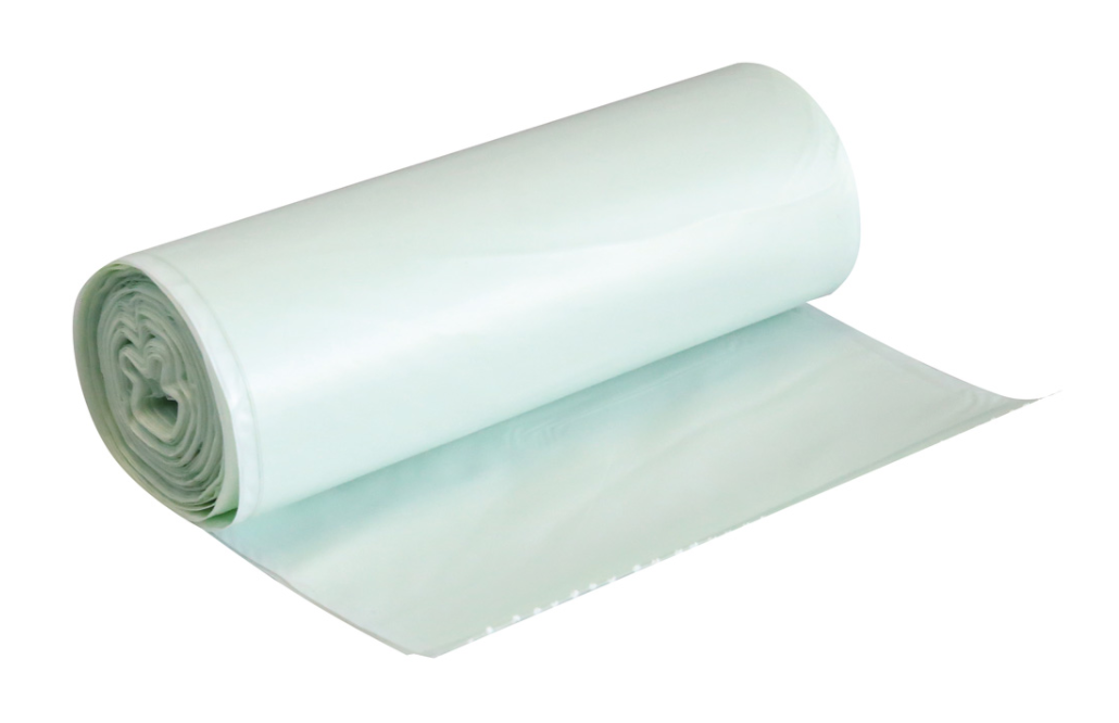 Grünabfallsack Bio-Müllbeutel, 100% biologisch abbaubar, 24lt, 30my