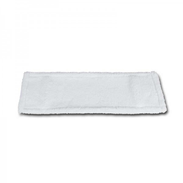 Microfasermopp weiss 50cm, mit Tasche/Lasche