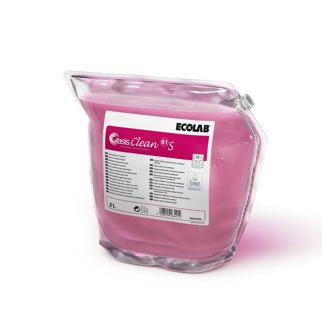 Oasis Clean 61S, Öko-zertifizierter saurer Sanitärreiniger