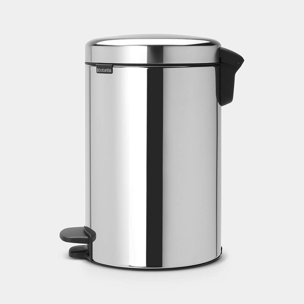 Treteimer 12lt, Brabantia newIcon Metall Brilliant Steel !NSV!