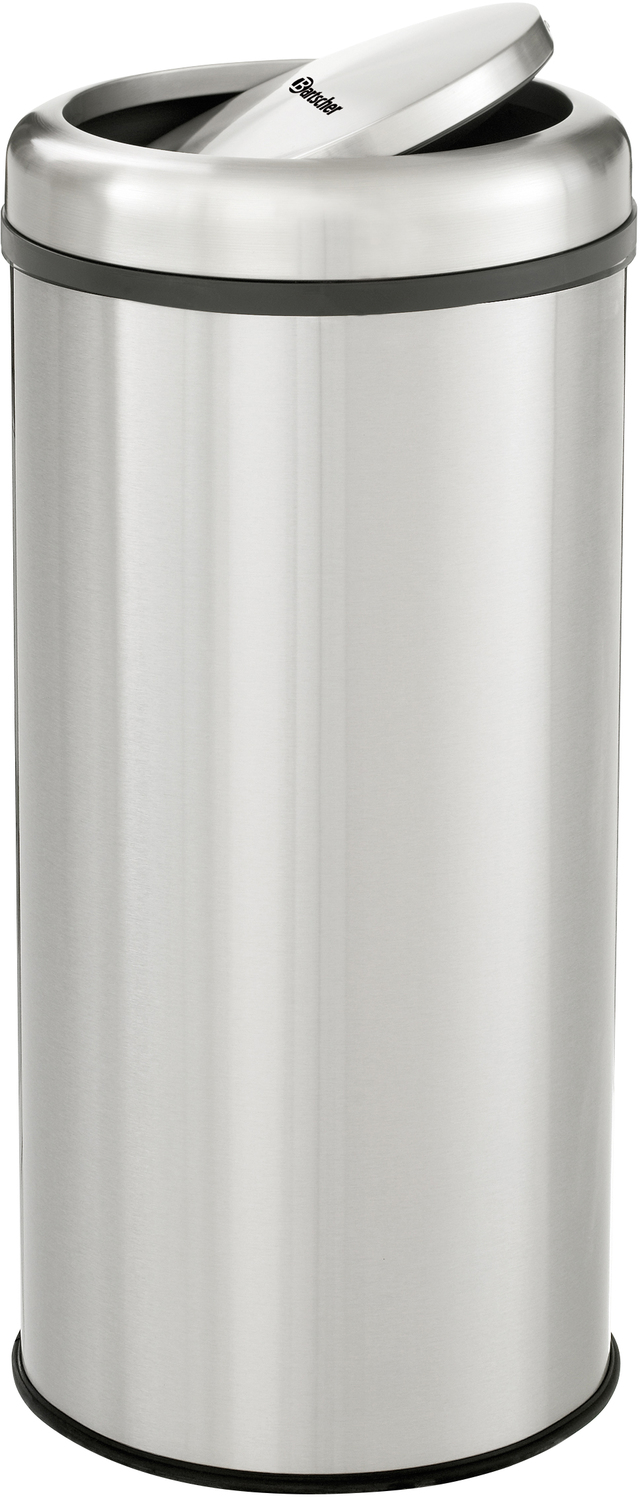 Abfalleimer "SWING" mit Schenkdeckel Edelstahl