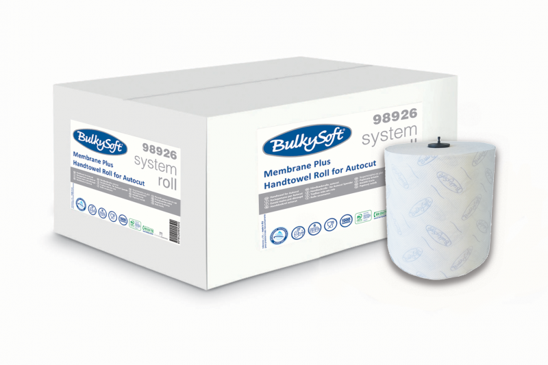 Papierhandtuchrollen BulkySoft MembranPlus XL 3-lg, 150lfm