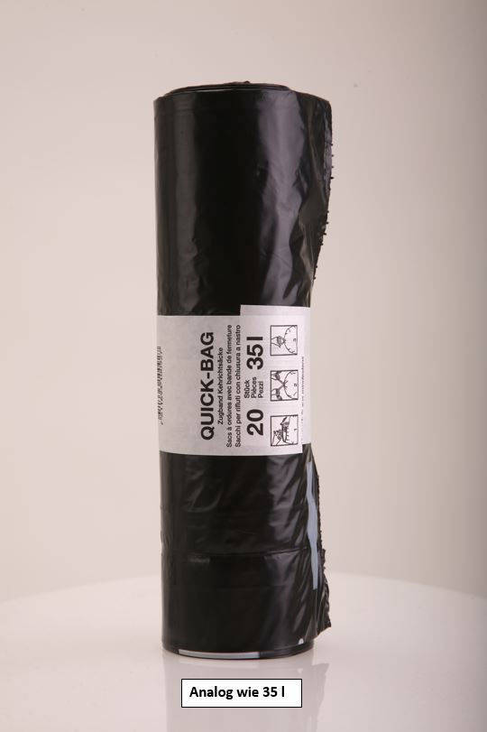 Kehrichtsack Zugband 60l "Standard", PE