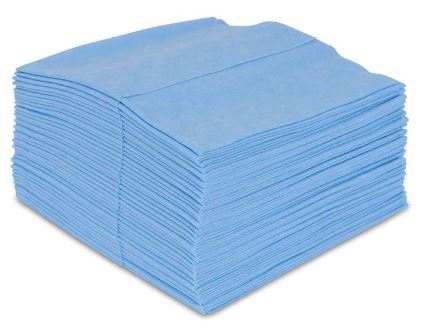 Multitex® Tücher, blau, ca. 38x34cm