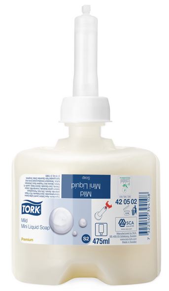 TORK Premium Flüssigseife Mild, 475ml, S1-System