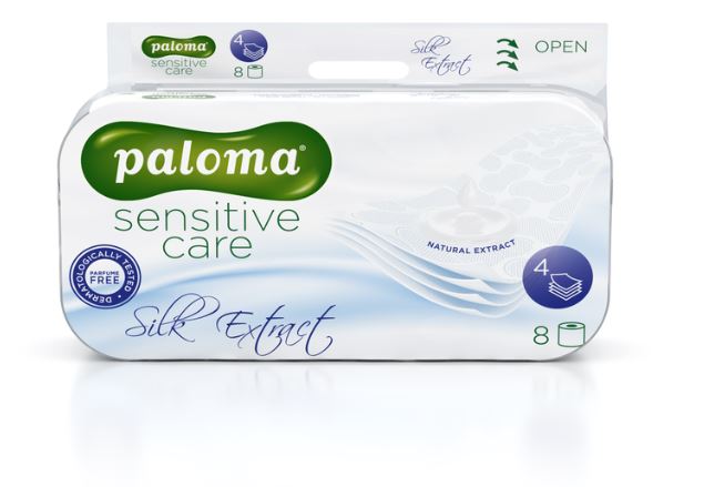 Toilettenpapier Sensitive Care, 4-lg, 150 Blatt à 13.5cm