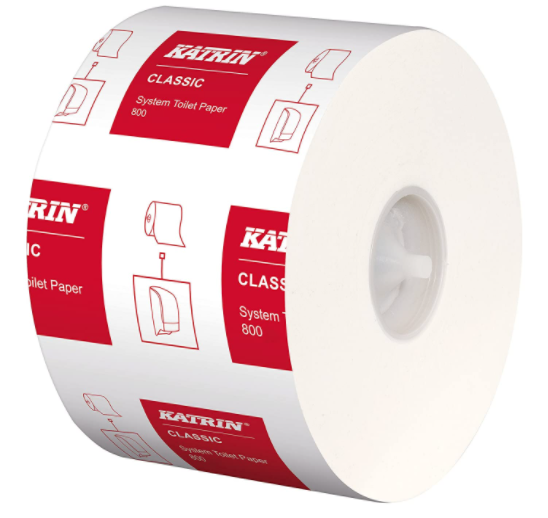 Toilettenpapier KATRIN-Ersatz Plus, 2-lg, 100%Zellstoff