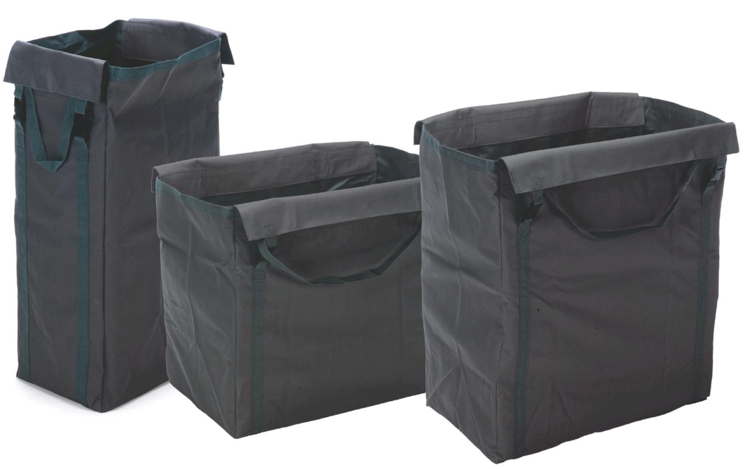 Wäschesack 200lt, grau, Nylon mit Click-System