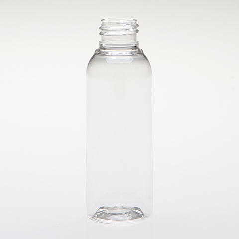 Flasche leer 100ml, PET, glasklar transparent