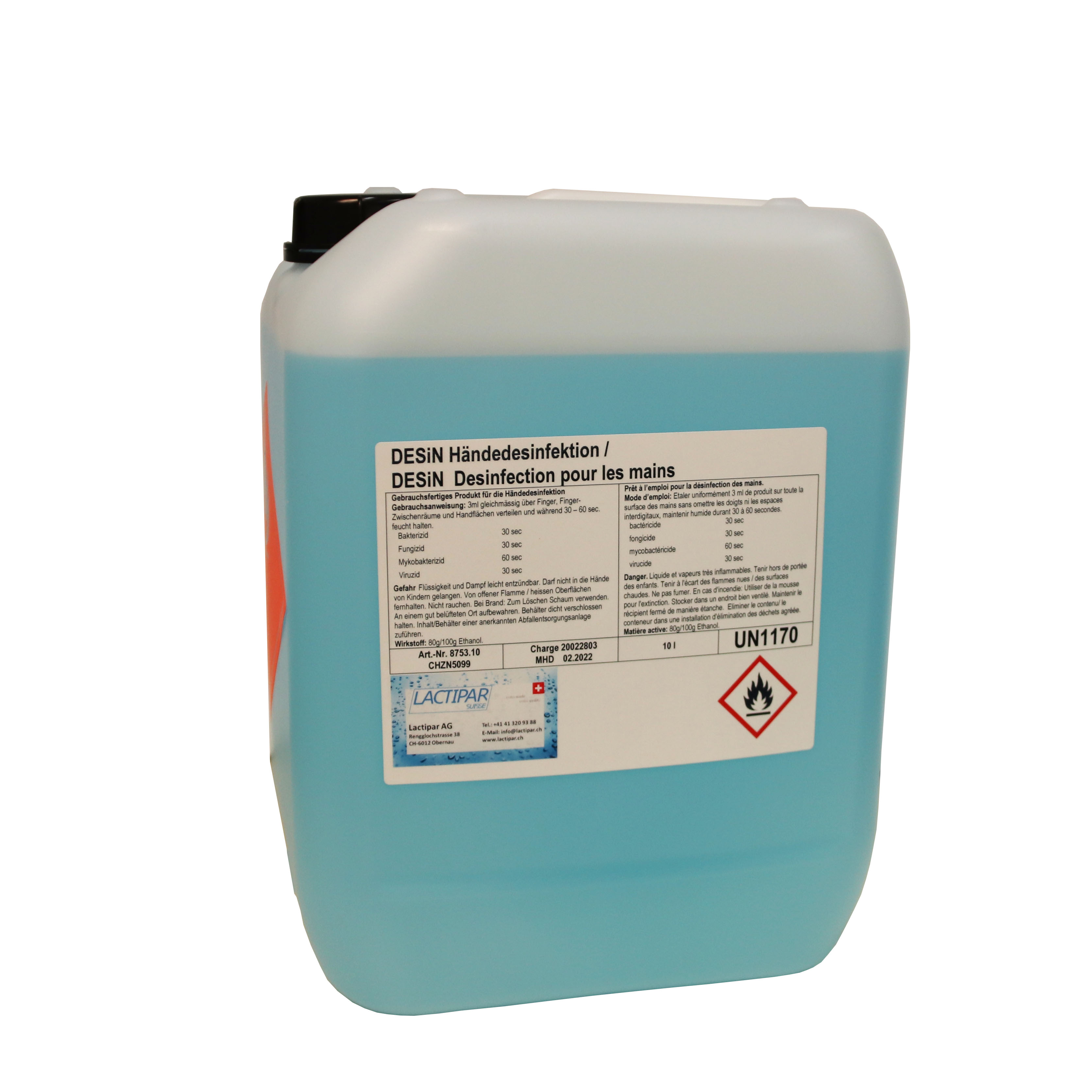 Desin Händedesinfektion 10lt