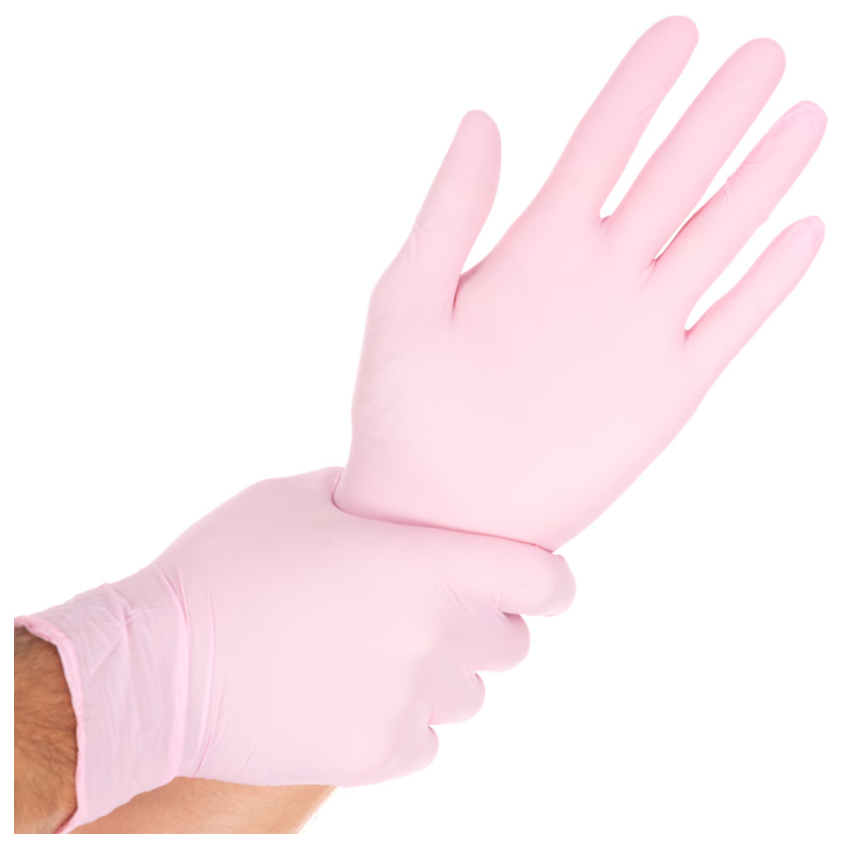 Einweghandschuh Nitril SAFE Light  S, rosa