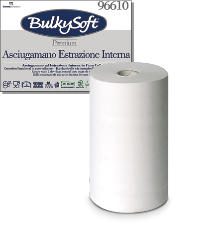 Mini-Reinigungsrolle BulkySoft Premium, 2-lg, 60lfm