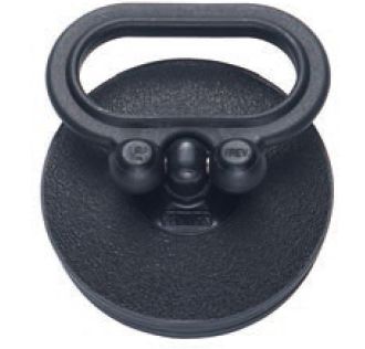 Stopfen Kunststoff schwarz zu Ablaufventil universal, ø50.5mm