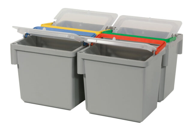 Eimer schwenkbar 4lt, Henkel gelb