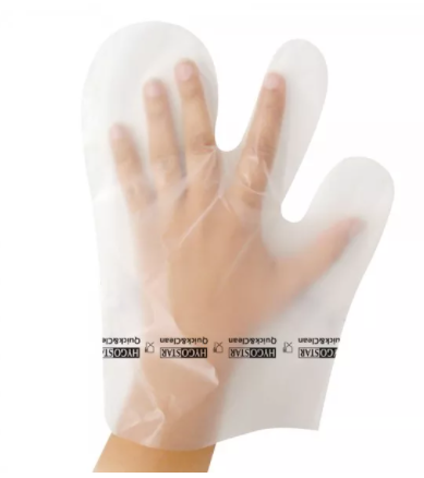 Hygiene-Handschuh, 3-Fingerform, LDPE - 28cm 