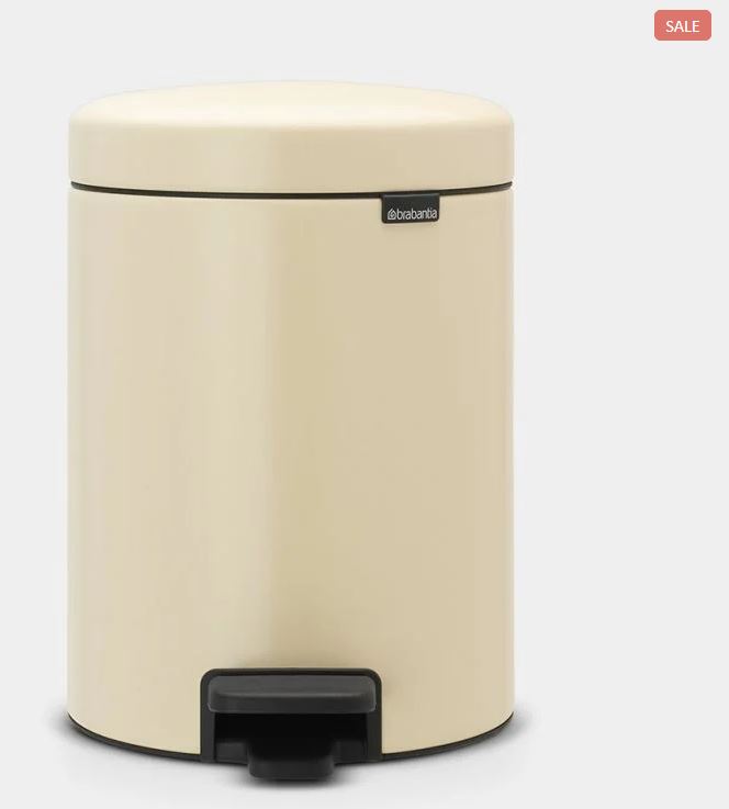 Treteimer 20lt, Brabantia newIcon Metall Allmond !NSV!