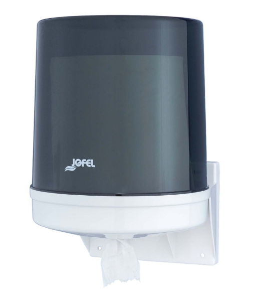 Midi-Reinigungsrollen-Dispenser Jofel, Smoke-Transparent 