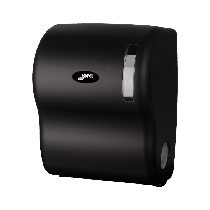 Papierhandtuch Rollenspender Valor ABS, mattschwarz