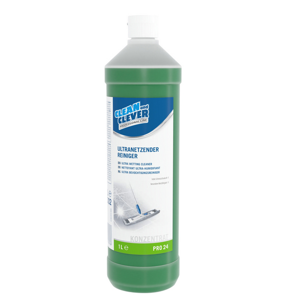 CLEAN and CLEVER ultranetzender Reiniger PRO 24, 1lt