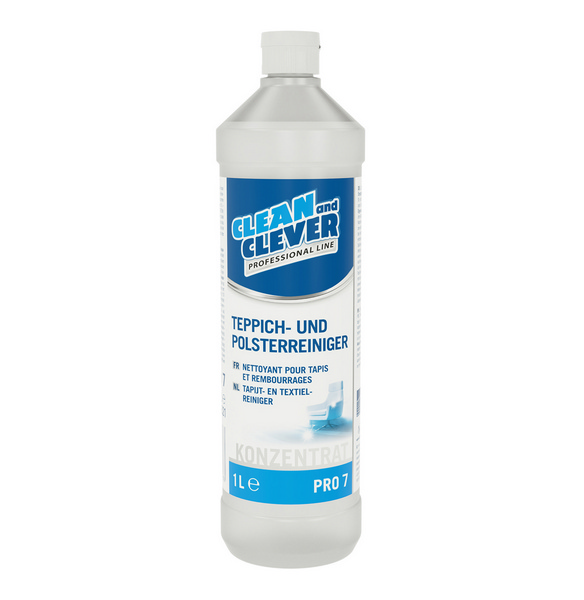 CLEAN and CLEVER Teppich- und Polsterreiniger PRO 7, 1lt