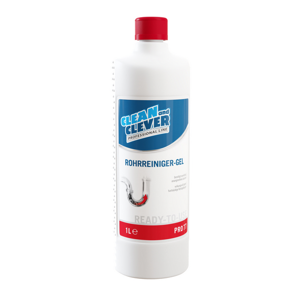 CLEAN and CLEVER Rohrreinger-Gel PRO 77, 1lt