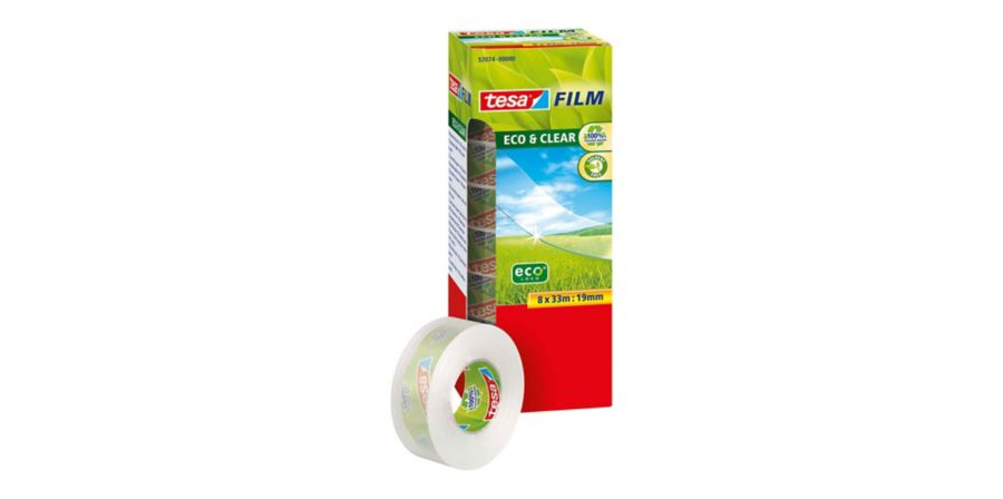 Klebeband tesa Eco&amp;Clear, 19mmx33m