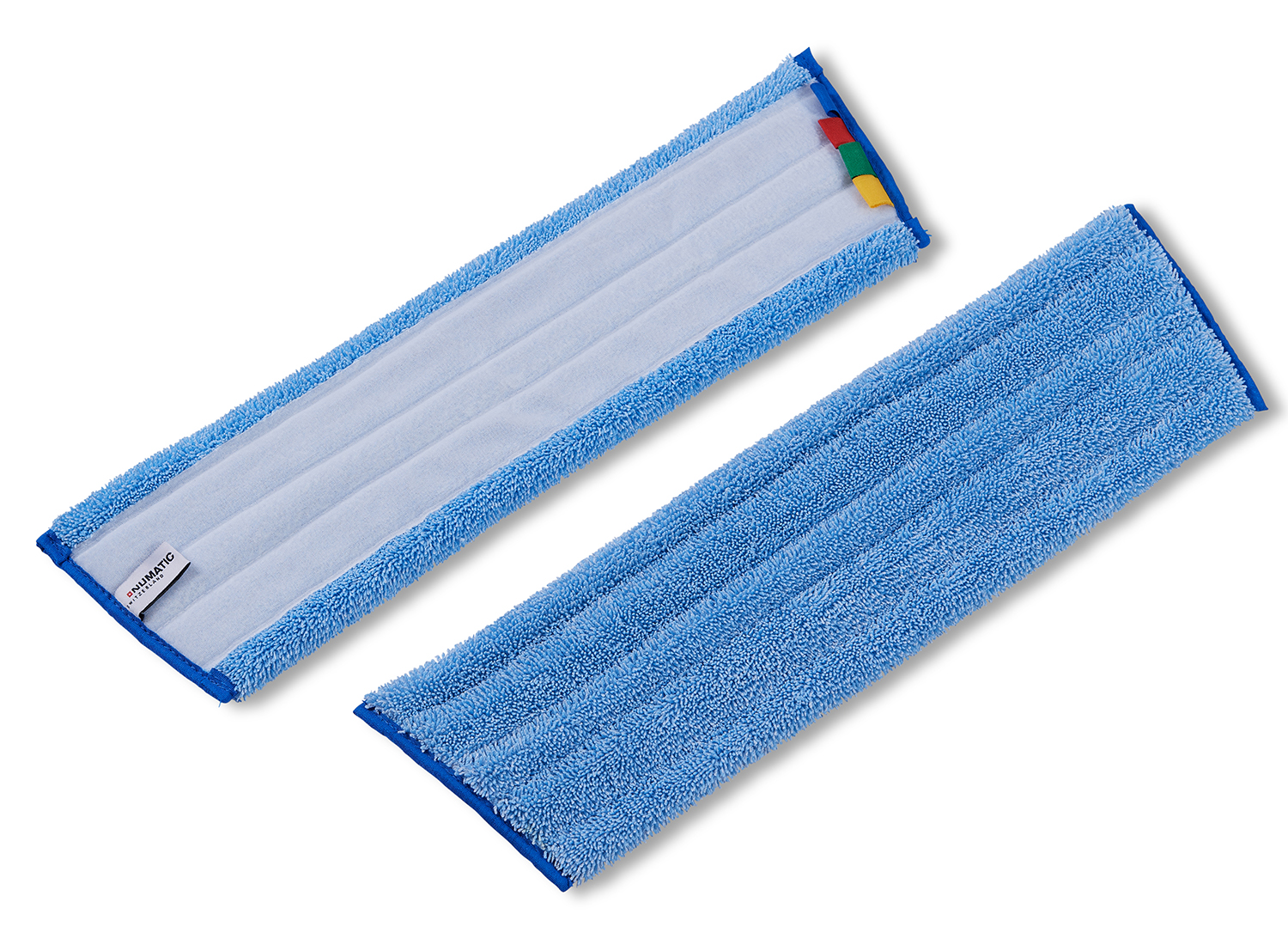 Mikrofaserbezug  Klettmopp NUMATIC NuTex Speed Velcro blau 40cm