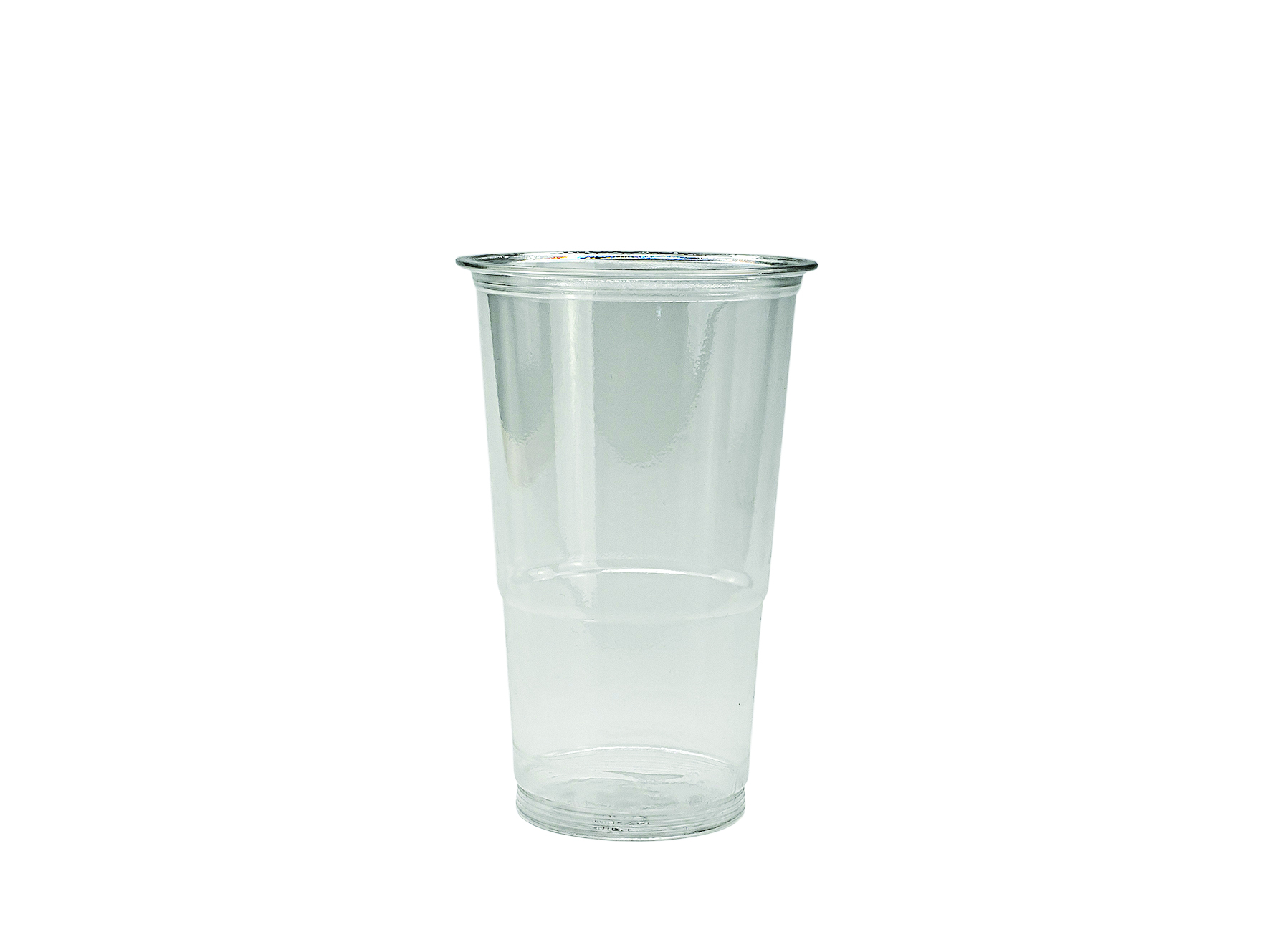 Trinkbecher 3dl geeicht, glasklar RPET, &#248;78mm