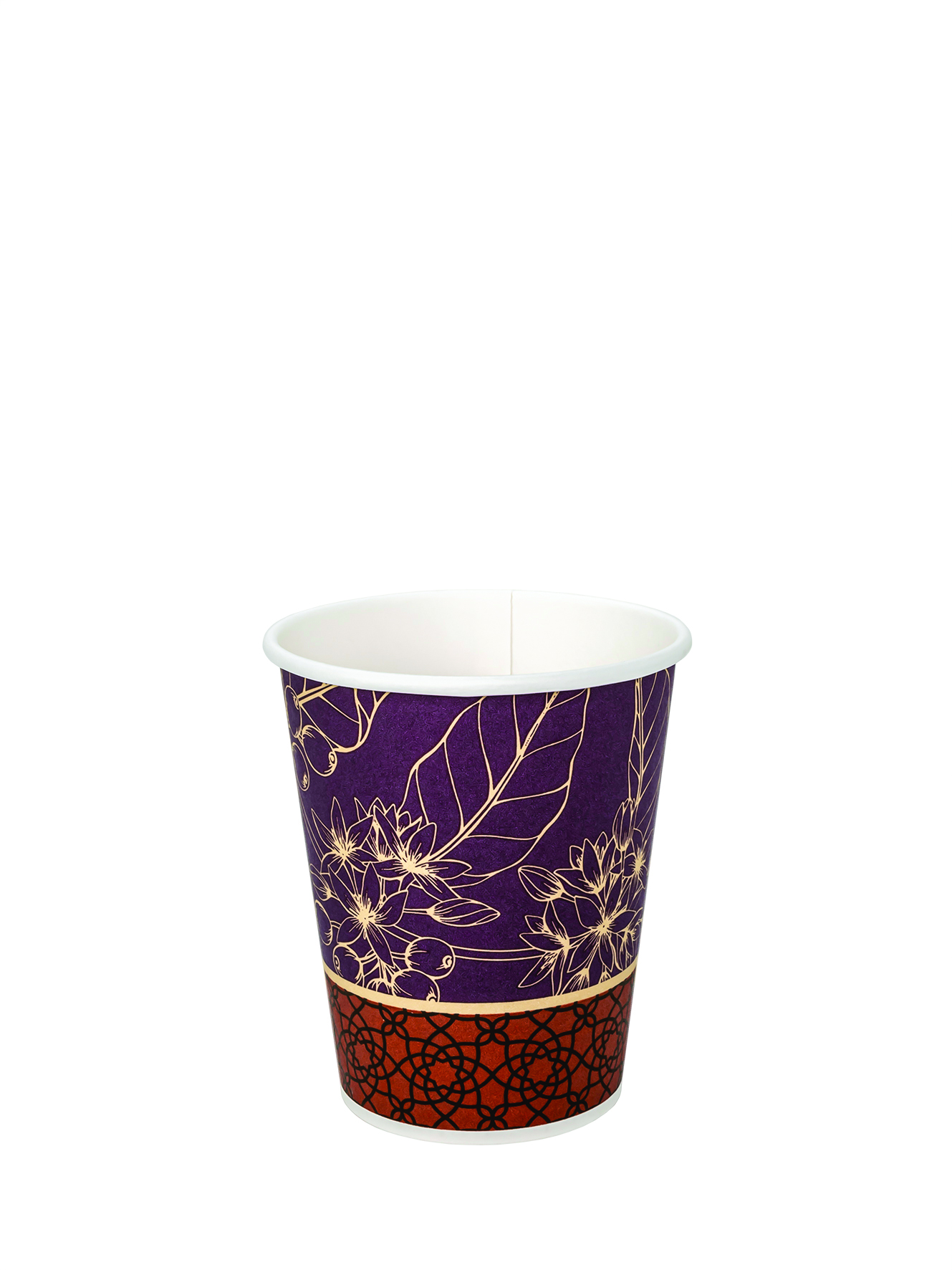 Kaffeebecher FLORADO 2dl Karton, stabil, PE- laminiert, &#248;80mm